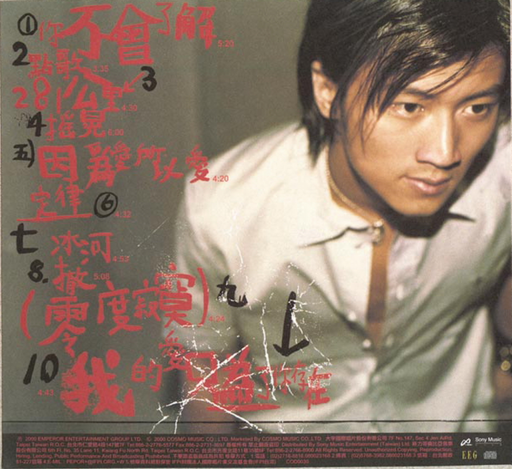 谢霆锋 了解 Album Art Cover BACK