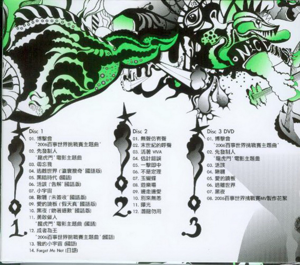 谢霆锋 毋忘我 (新曲创作集) album BACK